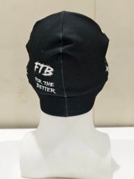 FTB Essential Skully black and white detail view